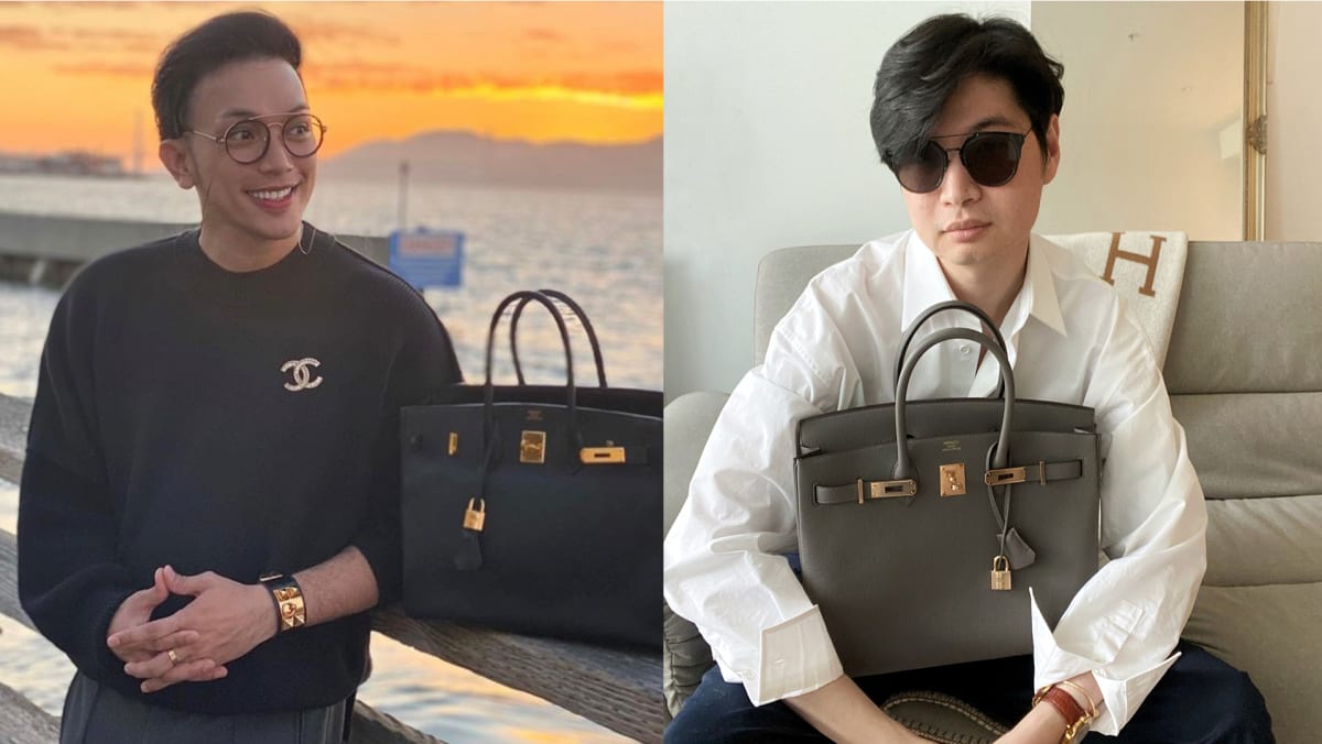 Across Asia why are more men carrying women s handbags CNA Luxury