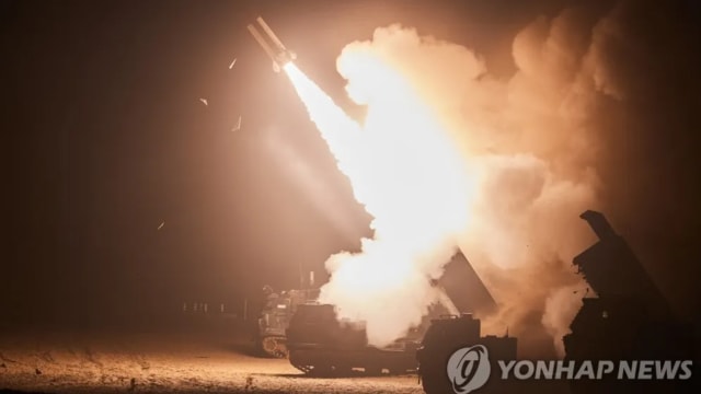 韩美向东海发射四枚地对地导弹回应朝鲜弹道导弹发射行动
