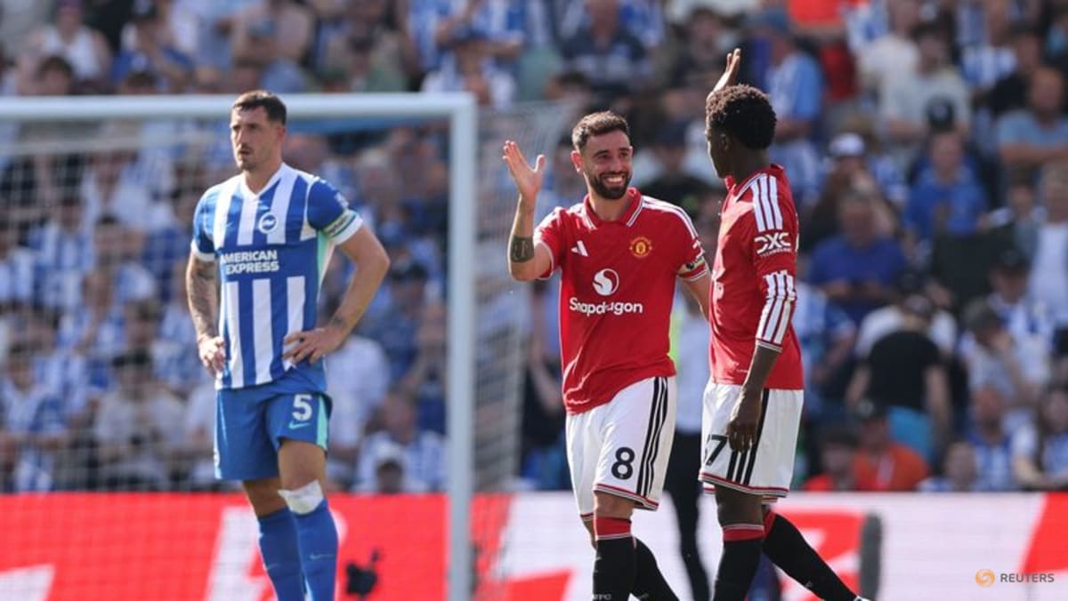 Man Utd's Fernandes breaks Premier League assists record on final day of season