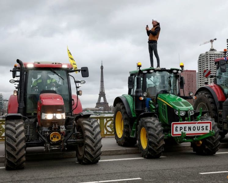 Farmers in Europe, India demand for greater government support with sector facing rising costs, climate pressures