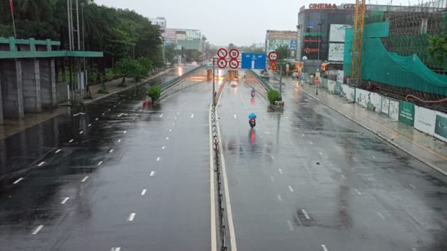 台风潭美登陆越南 中部地区或有暴风雨