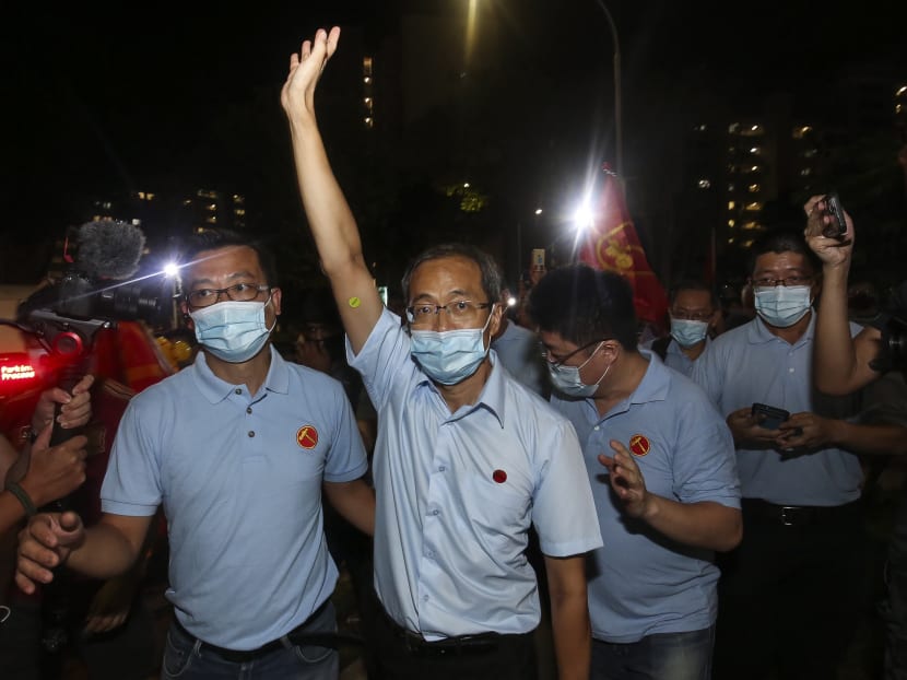 Mr Dennis Tan prevailed at the polls over Mr Lee Hong Chuang of the People’s Action Party. Mr Tan won 15,416 votes, compared with 9,776 for his PAP opponent. Mr Dennis Tan prevailed at the polls over Mr Lee Hong Chuang of the People’s Action Party. Mr Tan won 15,416 votes, compared with 9,776 for his PAP opponent.