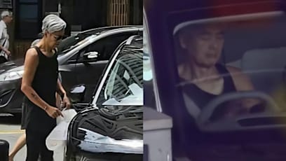 Clip Of Chow Yun Fat Seemingly Using His Phone In Car While Waiting For Traffic Light Sparks Debate
