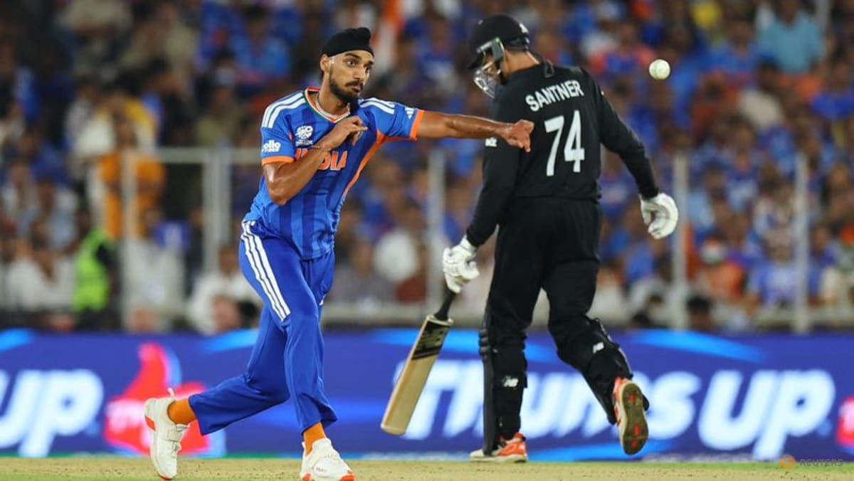 India's Arshdeep fined for throwing ball at NZ's Mitchell in T20 World Cup final
