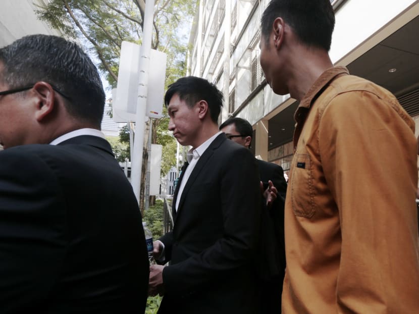 City Harvest Church's founder-pastor Kong Hee leaves the supreme court on April 7, 2017. Photo: Jason Quah/TODAY