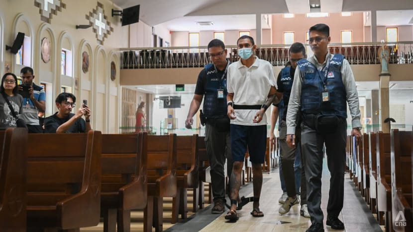 Man accused of stabbing priest at St Joseph's Church in November taken back to crime scene Man accused of stabbing priest at St Joseph's Church in November taken back to crime scene