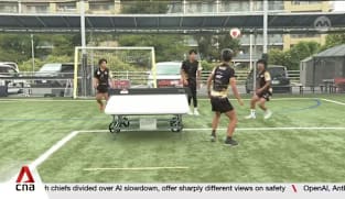 Japan's teqball team eyes medal as sport makes debut at Asian Games
