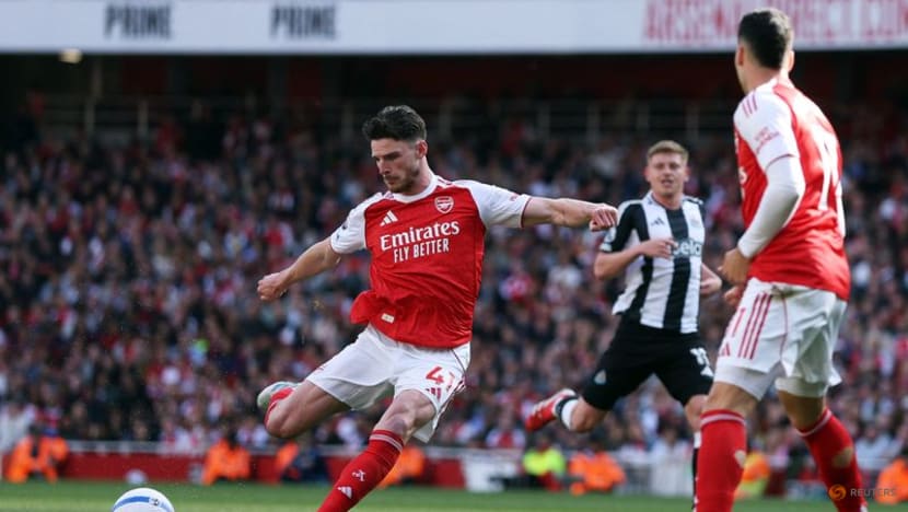 Arsenal relief as Rice secures narrow win over Newcastle