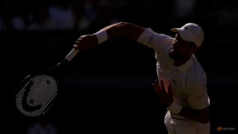Dashing Djokovic matches Federer with 105th Wimbledon match win