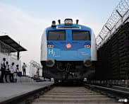 India launches first hydrogen-powered train in clean energy push