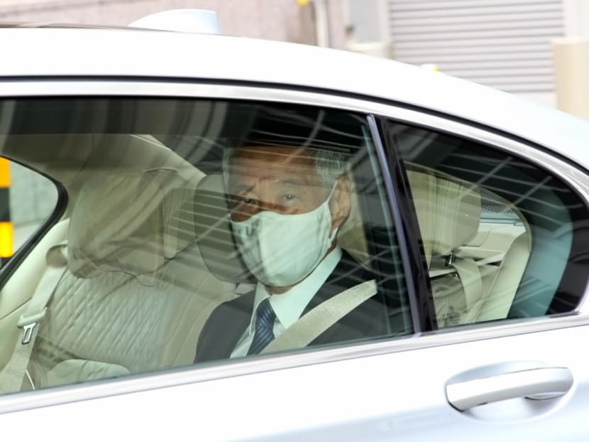 Prime Minister Lee Hsien Loong arriving at the Supreme Court on Nov 30, 2020.