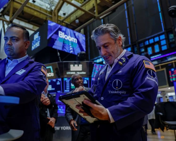 Stocks gain, dollar falls after US jobs data; bond yields higher