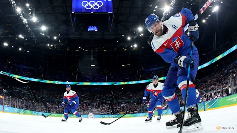 Ice hockey-US rout Slovakia to set up final showdown with Canada