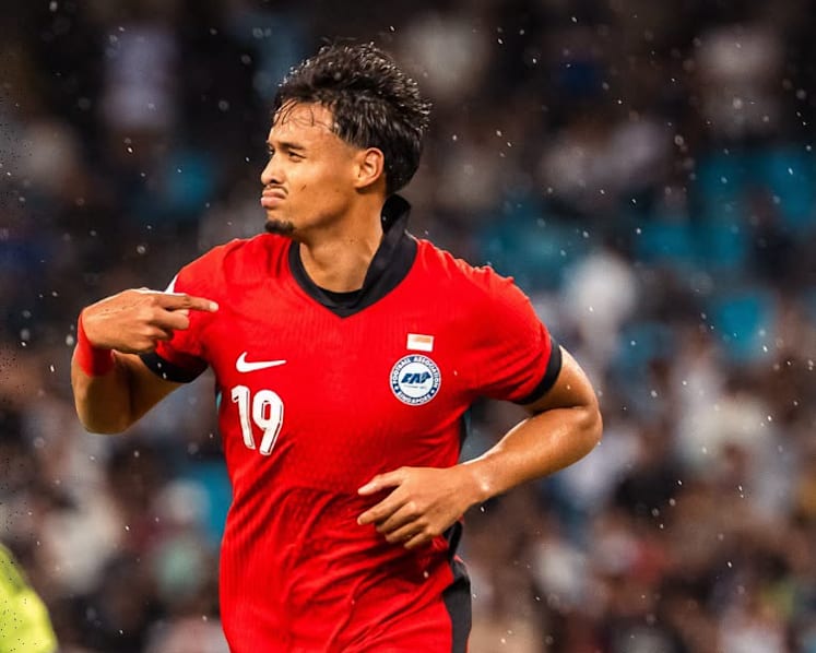 Late stunner by Ilhan Fandi gives Lions win over Cambodia in ASEAN football championship opener
