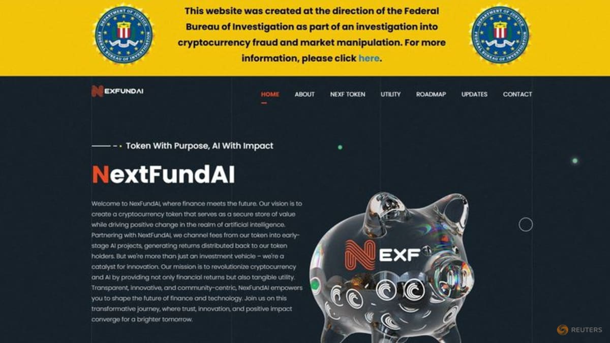 Cryptocurrency financial firm to plead guilty after novel FBI probe - CNA