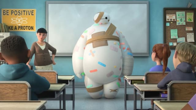 Baymax超萌回归！6集动画致敬医护人员