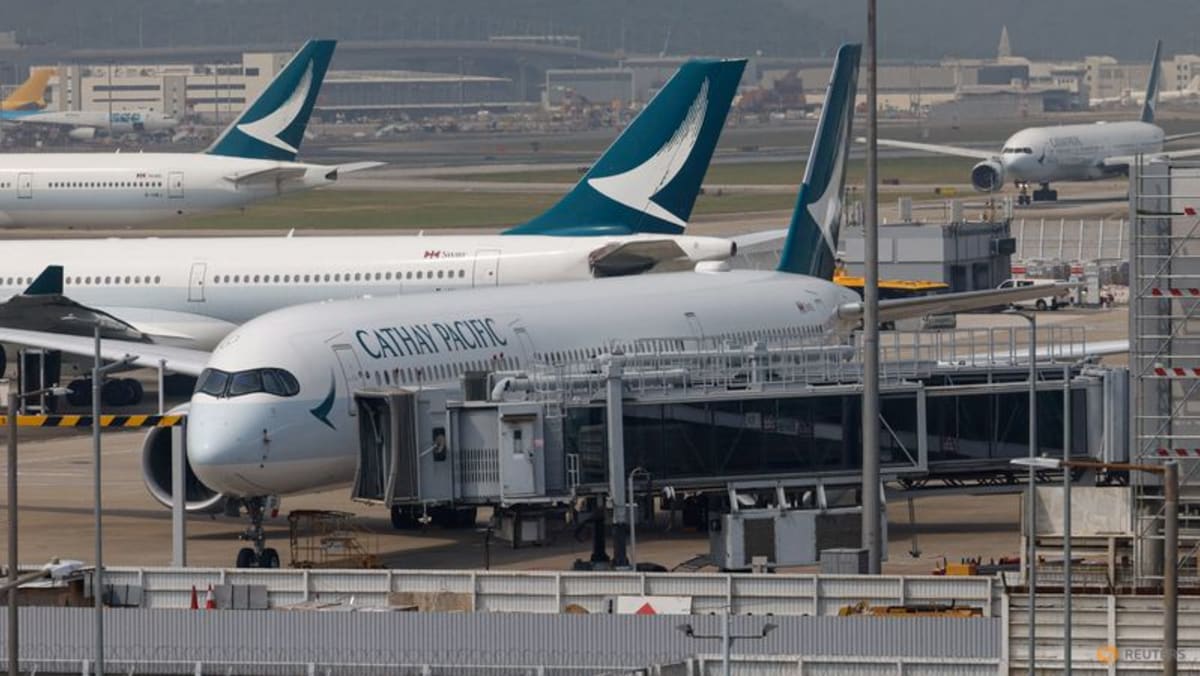 Cathay Pacific warns of declining airfares and uncertain cargo outlook, shares fall 10%