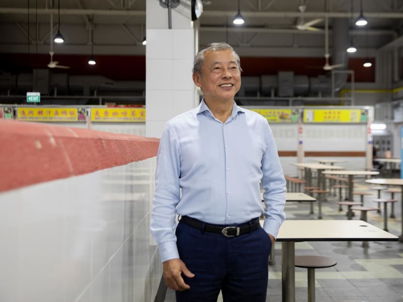 Mr George Goh at Holland Drive Market and Food Centre on June 20, 2023.
