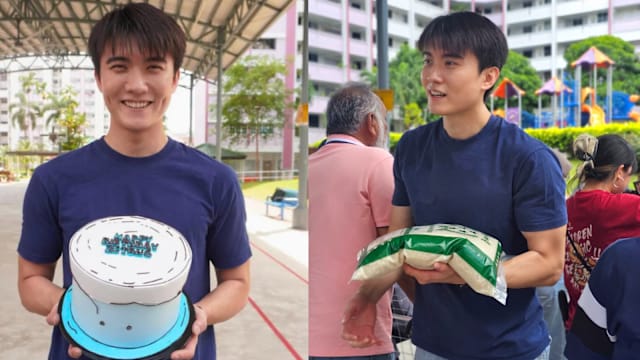 张哲通33岁生日和粉丝后援会行善，筹集物资助百位受益者