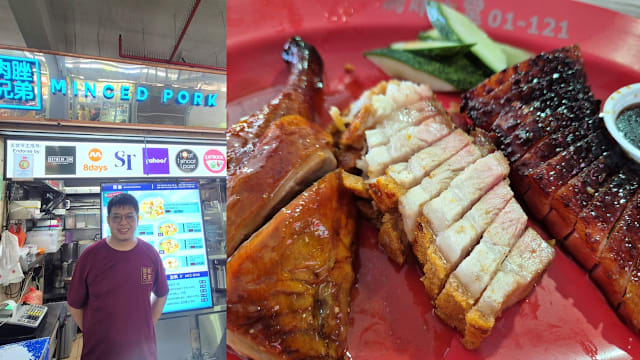 未开档已排长龙的人气烧腊魅力！摊主另一肉脞面摊也是宝藏