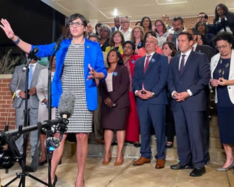 Texas Democrats leave state to try to stop GOP voting Bill