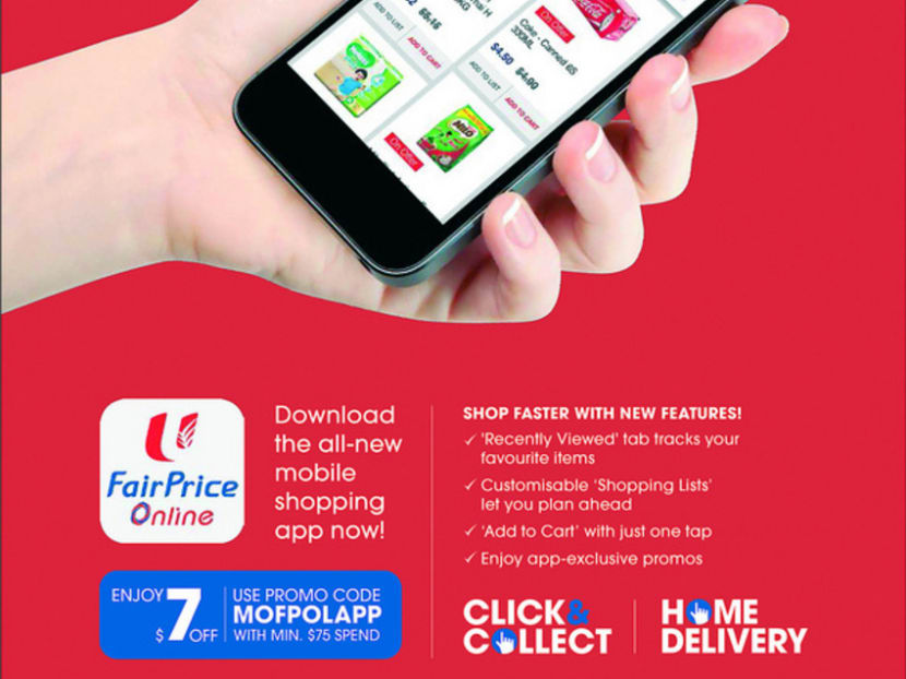 Shop on the go with NTUC FairPrice