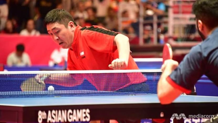 Sukan Asia: Pemain tenis meja S'pura mara ke pusingan suku akhir Sukan Asia: Pemain tenis meja S'pura mara ke pusingan suku akhir