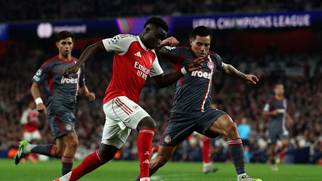 欧冠：英格兰阿申纳击败希腊奥林匹亚科斯队