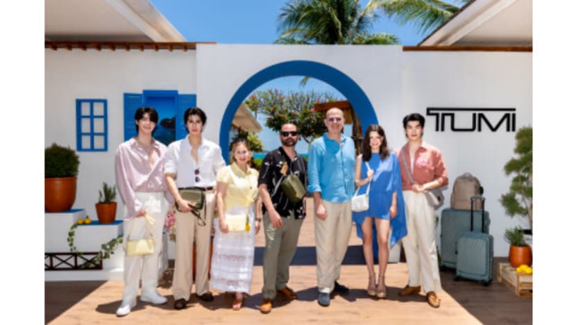 TUMI Celebrates Spring 2026 Collection With  A Star-Studded Mediterranean-Inspired Journey