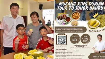 High Demand For Durian Buffet Tours In Malaysia Led By MPs Like Jln Kayu’s Ng Chee Meng
