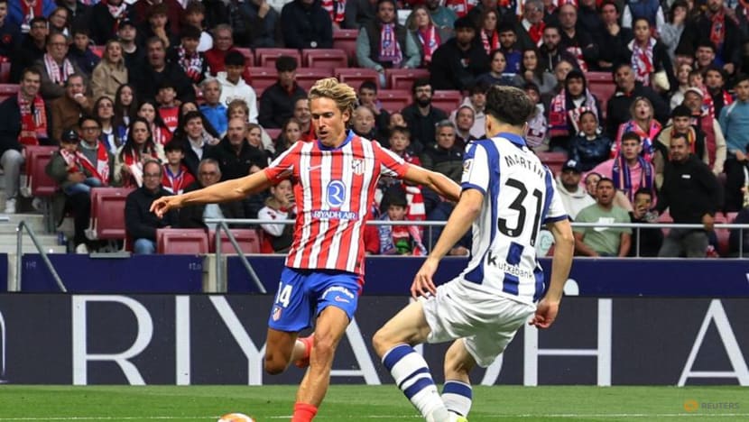 Atletico's Sorloth grabs all four goals and sets record in Sociedad rout