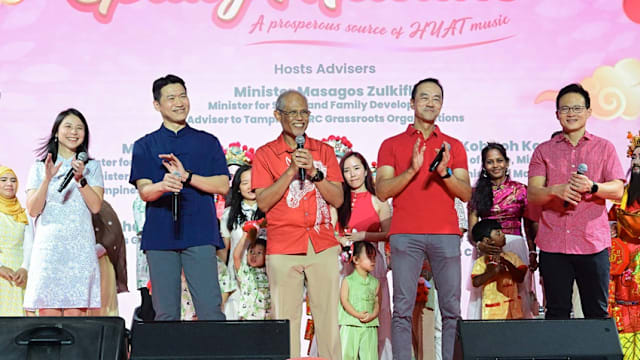 淡滨尼天地举行新春活动 上千人齐聚庆