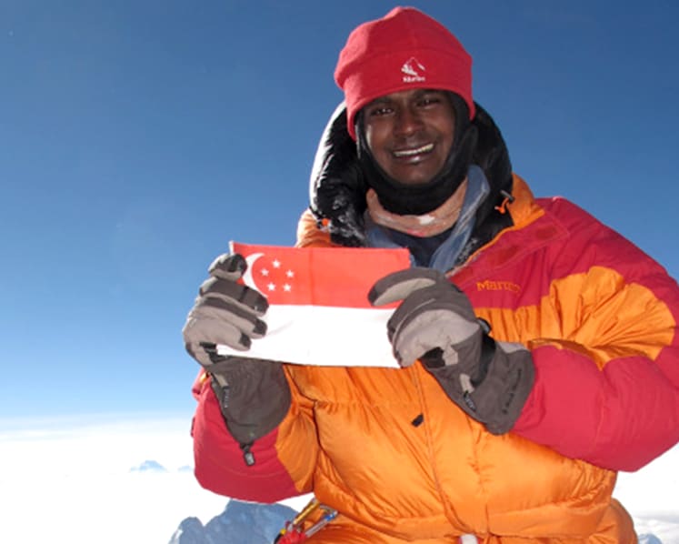 Singaporean doctor out to scale two of world’s tallest mountains for charity