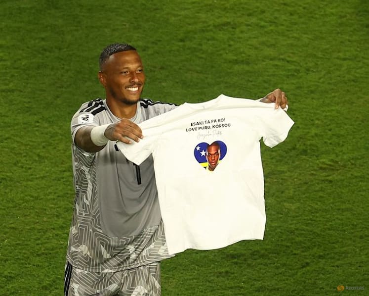 Fifteen saves, one point: Room leads Curacao to World Cup history