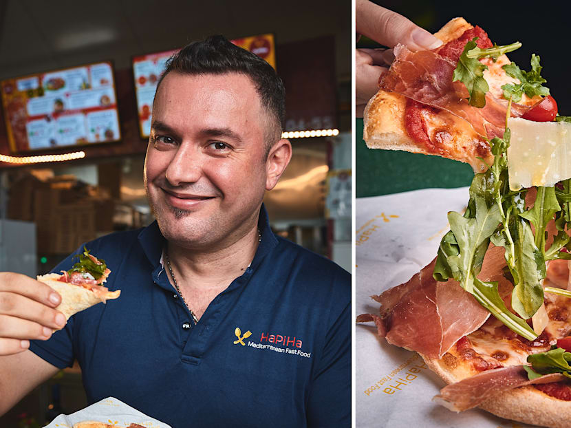 Once An Illegal Immigrant In Italy Who Stole Bread To Survive, Hawker Now Sells Pizza At Bukit Timah Stall