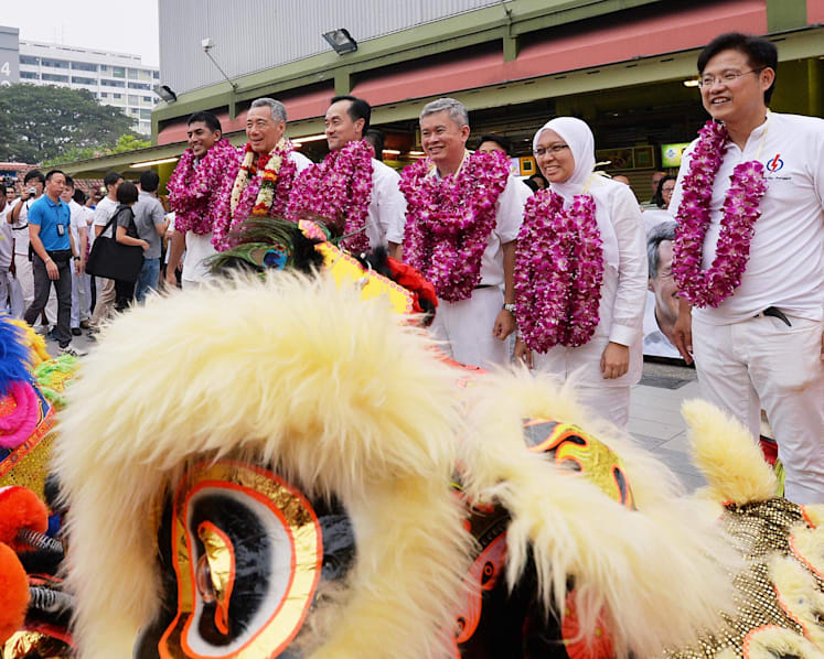 Post GE2015: Parties hold walkabouts, victory parades to thank residents