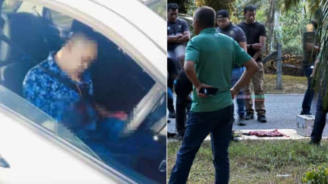 马国悍匪与警街头枪战被击毙 现场起获双枪和逾百子弹