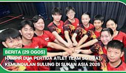 BERITA (29 Ogos) | Hampir dua pertiga atlet Team SG buat kemunculan sulung di Sukan Asia 2026