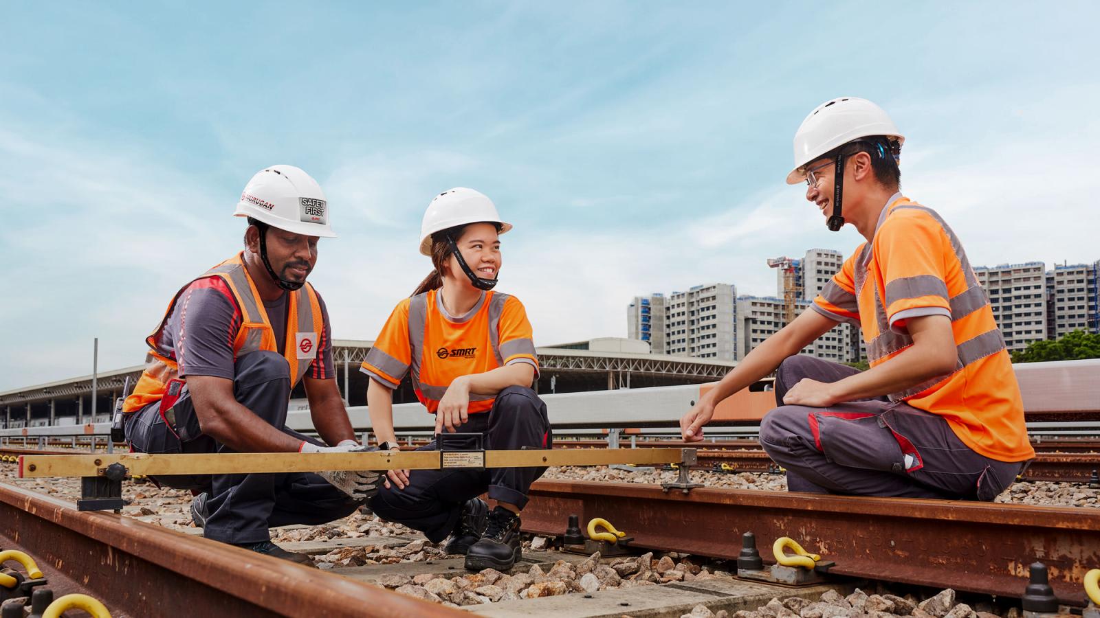 Rail engineering offers job satisfaction and growth opportunities to professionals who are keen to keep learning.