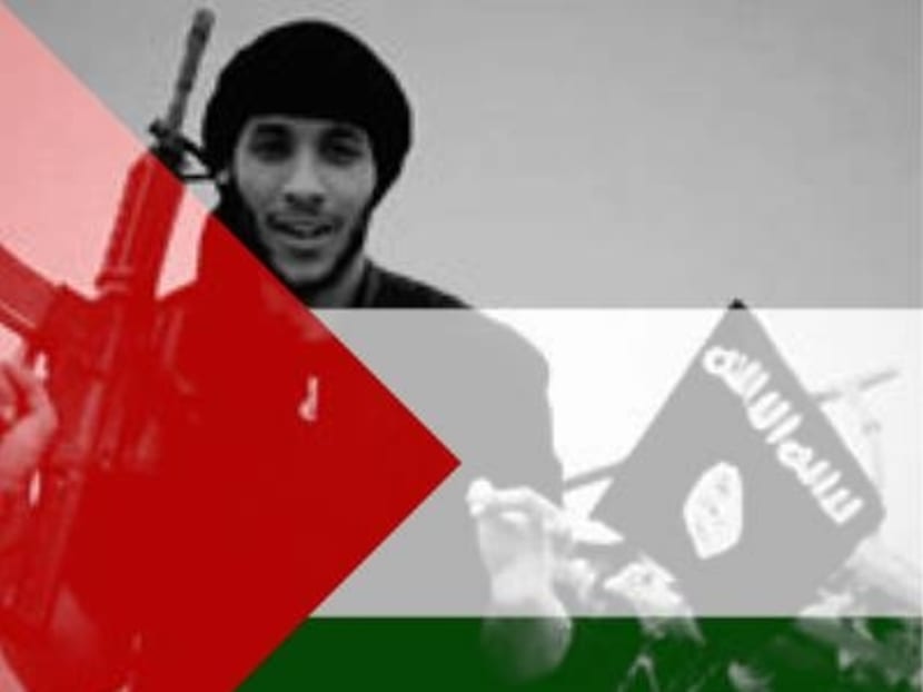 One of the images posted under the Facebook account 'Al Mujahid Arman'. Police are looking for the Facebook user over a death threat on G25 spokesman Noor Farida Ariffin. Facebook photo