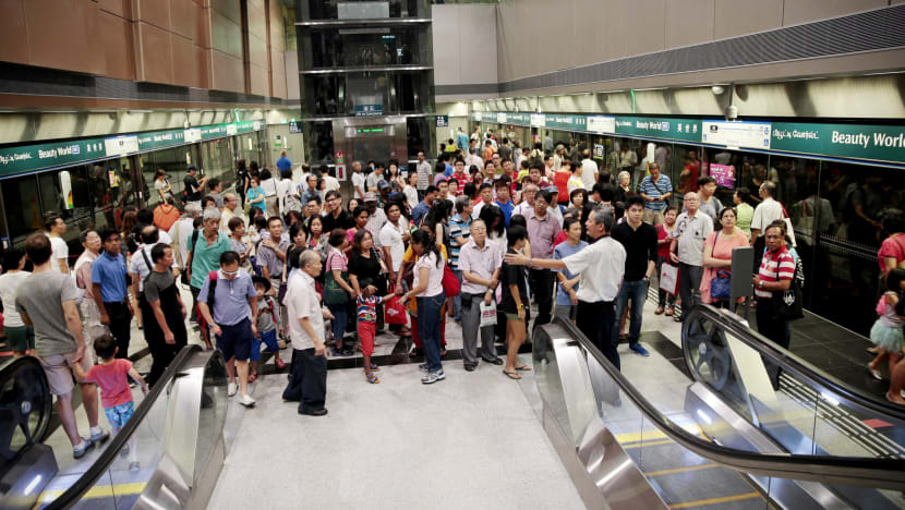 Downtown Line 2 opening day draws big crowd