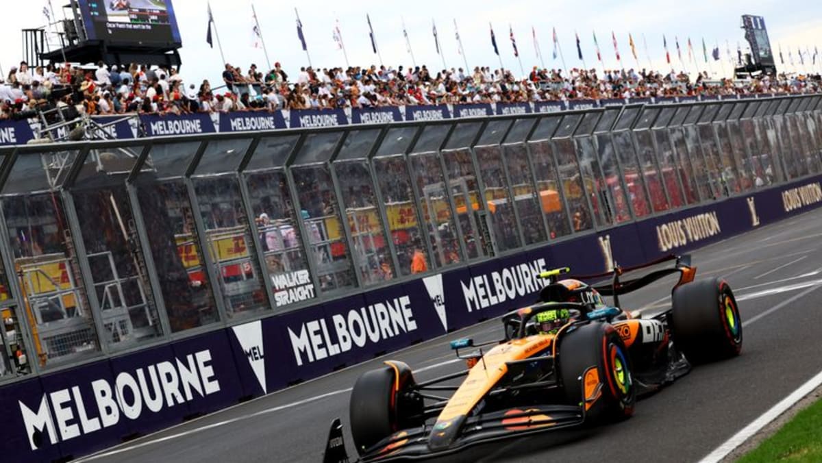Norris leads McLaren 1-2 in Australian Grand Prix qualifying