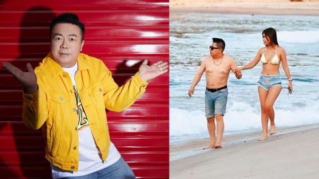 离婚3年　董至成牵超辣新欢游海滩？
