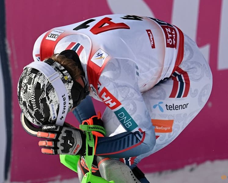 Alpine skiing-Haugan takes Norway's first win of World Cup season