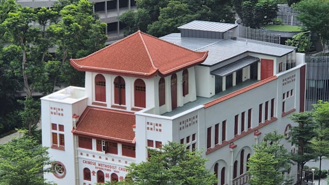 【958印象古早】金融区里的百年教堂 走进直落亚逸礼拜堂的历史时光