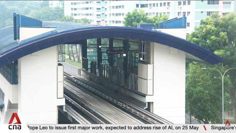 68-year-old man dies after falling onto tracks along Segar LRT station