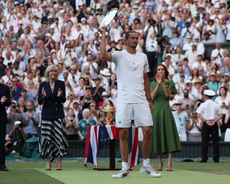 Sinner fends off Zverev in power battle to retain Wimbledon crown