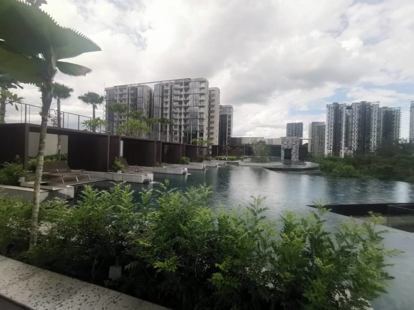 A view of the Dairy Farm Residences condominium development in the Upper Bukit Timah district.