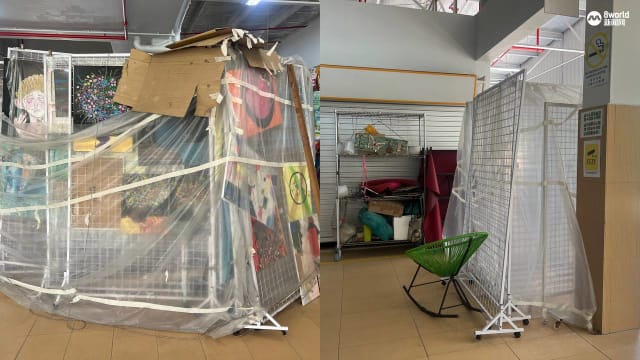 租四摊位却把杂物堆他人门口 其他摊贩：无法做生意