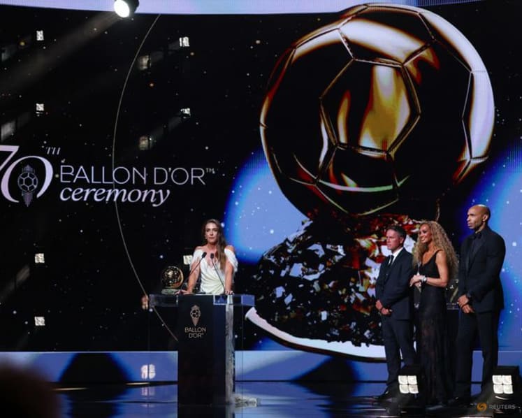 Putellas wins 2026 Ballon d'Or Feminin award